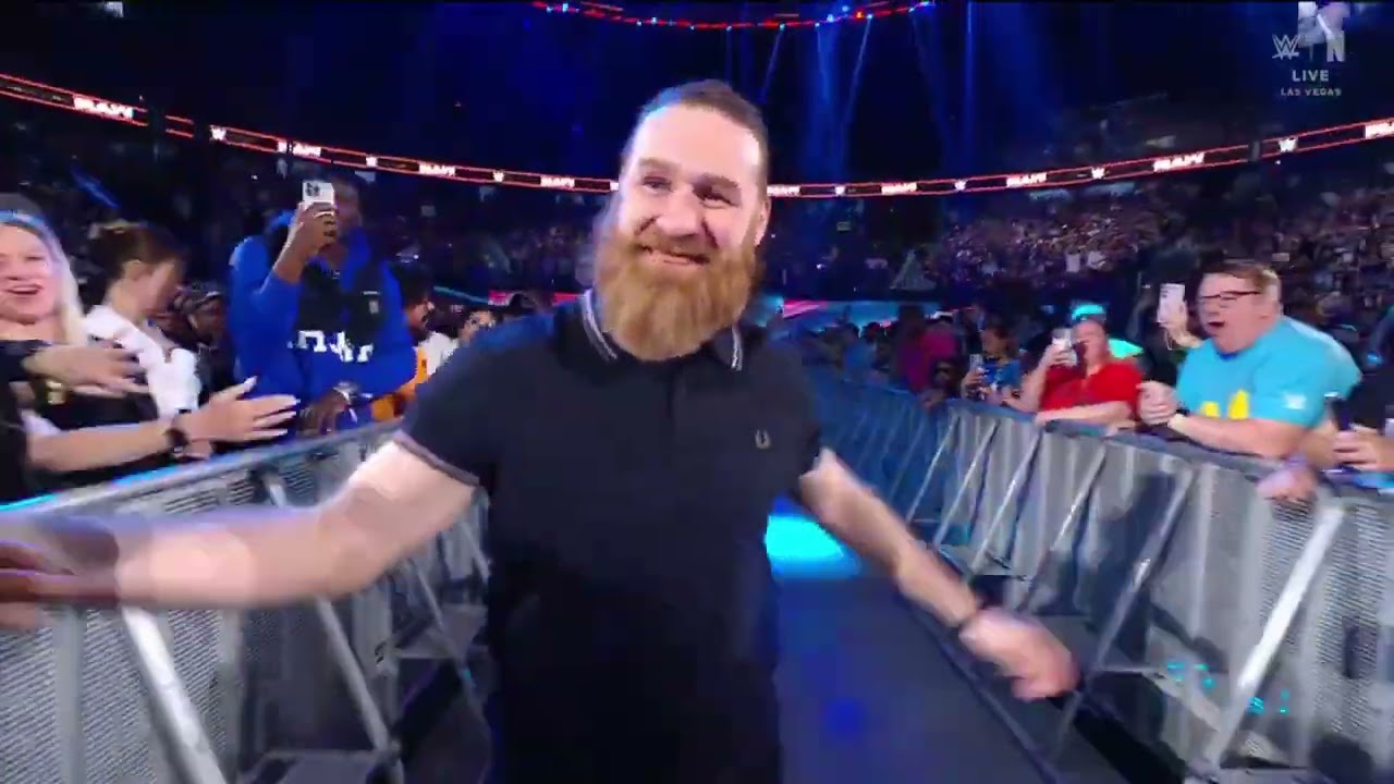 Sami Zayn confronts Jey Uso - WWE RAW 4_/21/2025