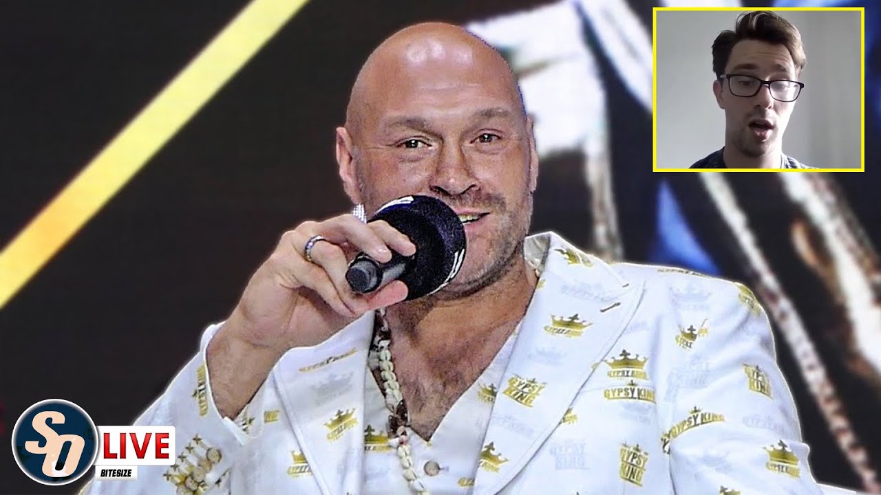 'TYSON FURY IS COMING BACK WITH SOMETHING TO PROVE!' - SO Live BREAKDOWN COMEBACK background
