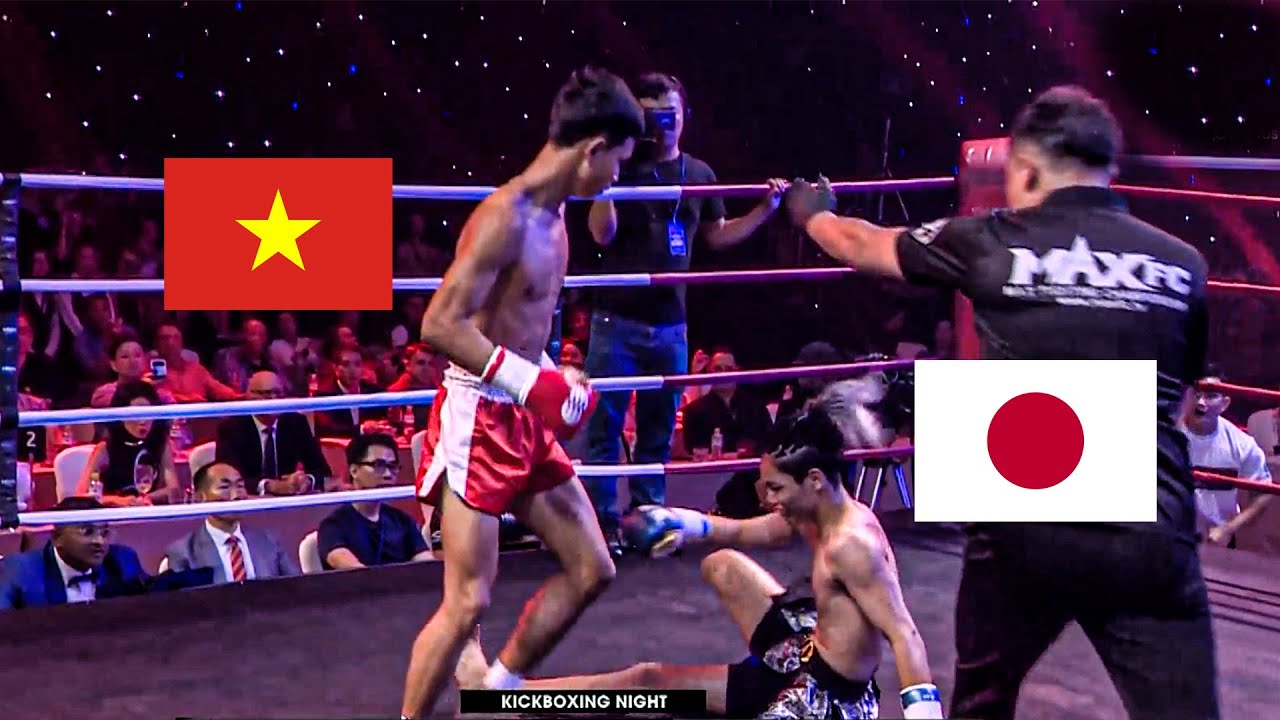20 phút chấn động sàn đài với pha đối đầu giữa cao thủ võ Việt trước tay đấm Nhật Bản background