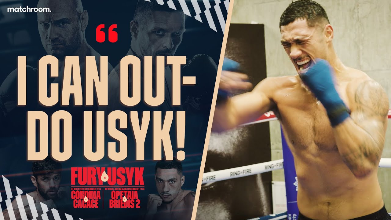 "No Broken Jaw This Time, Briedis Will Feel My Power! - Jai Opetaia On Rematch & Usyk Comparisons background