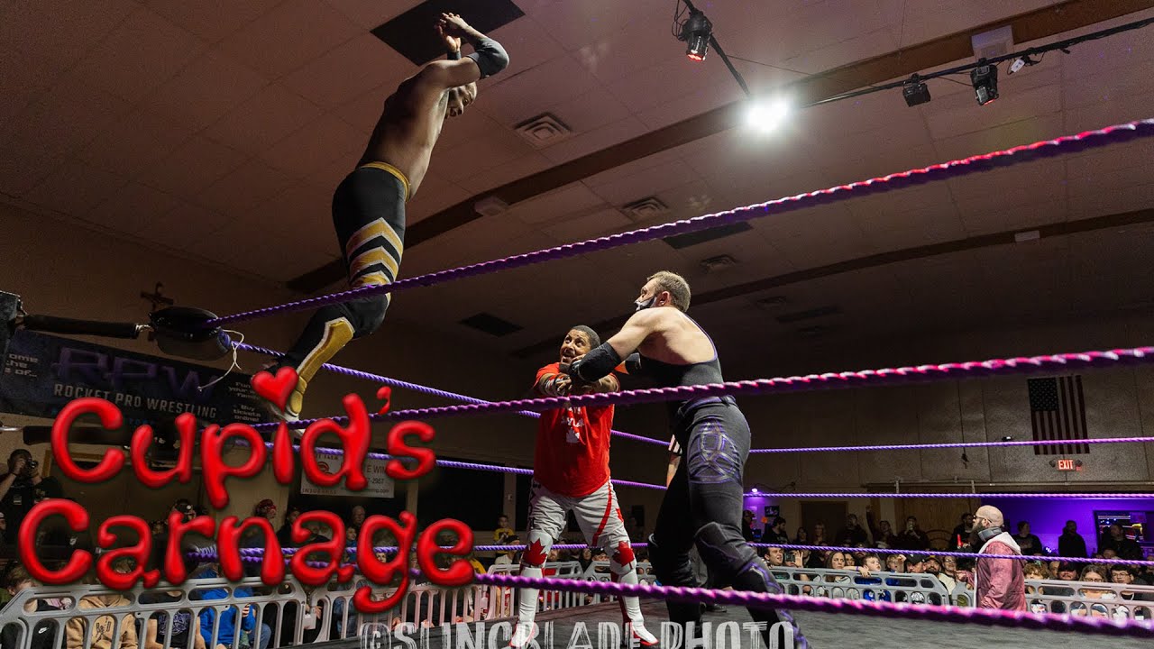RPW Cupid's Carnage Part 3: Shaq Jordan and Maximus Orion vs The Kings of 6ix w/ JBek the Paycheck