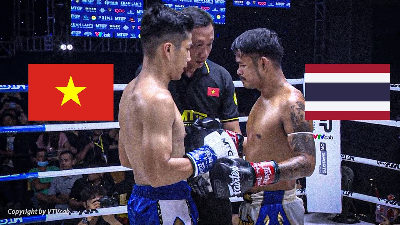Trương Cao Minh Phát và màn áp đảo khó tin trước võ sĩ Thái Lan bằng những cú đá Muay siêu nặng backdrop