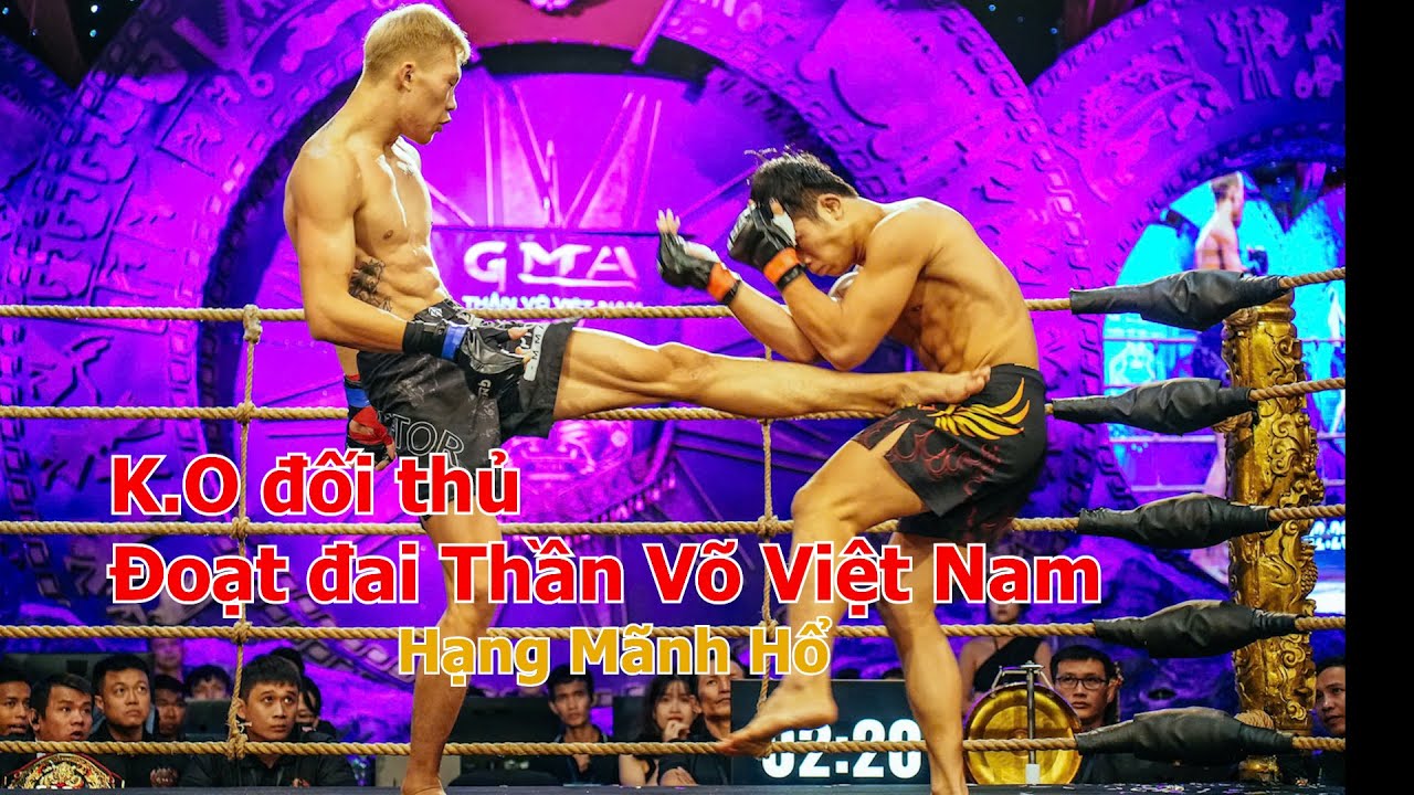 Lấy đai Thần Võ Việt Nam ngay trong hiệp 1, Hà Thế Anh nhảy xuống sàn đòi “đập” tiktoker backdrop