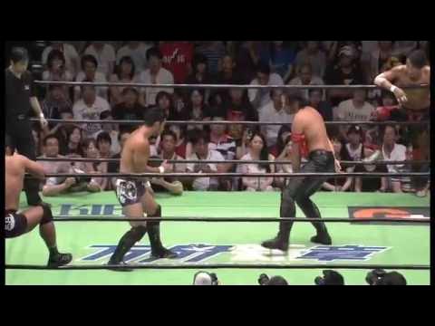 NOAH - Shinsuke Nakamura & Naomichi Marufuji vs KENTA & Takashi Sugiura backdrop