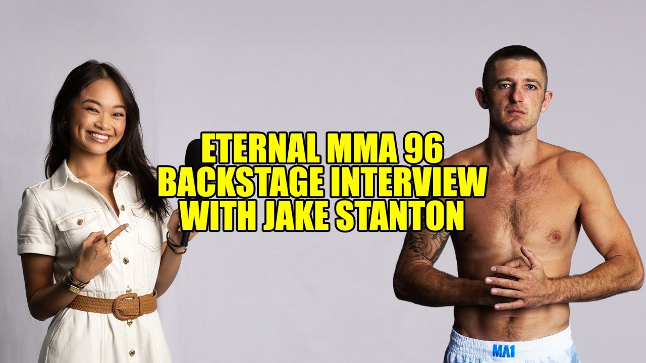 Eternal MMA 95: Jake Stanton Backstage Interview background