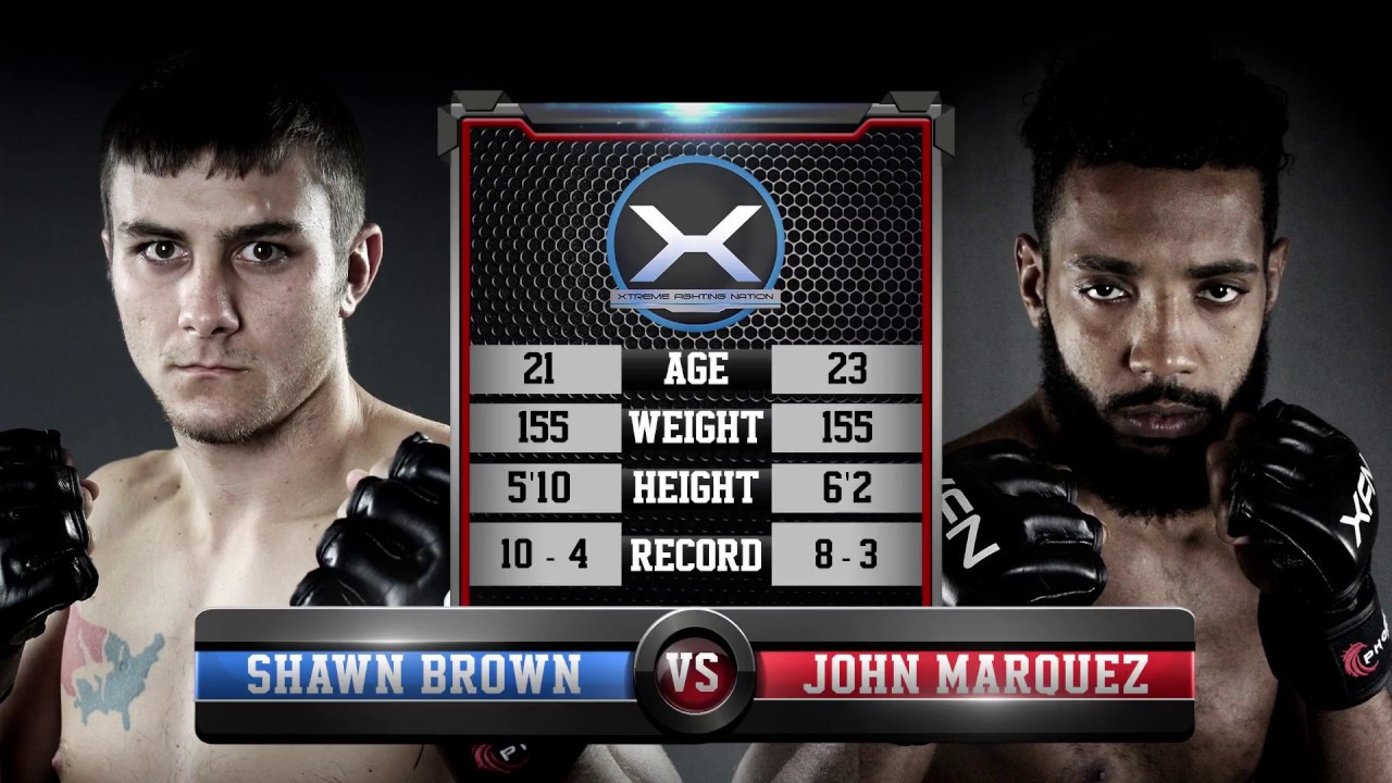 Shawn Brown vs John Marquez XFN 15