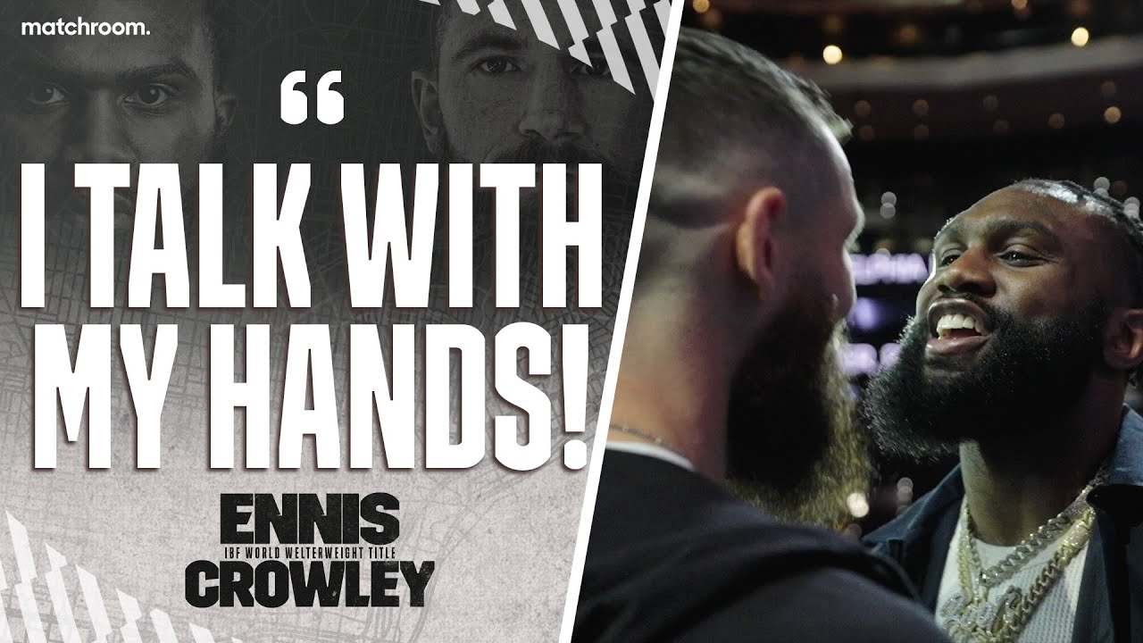 Mic'd Up Face Off 🔊 "Enjoy It, It's Over!" - Jaron 'Boots' Ennis Vs Cody Crowley background
