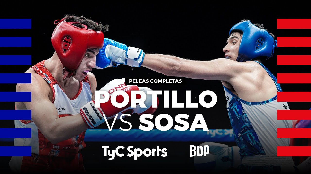 Sebastian Portillo vs. Santiago Sosa - Boxeo de Primera Promocional - TyC Sports Play