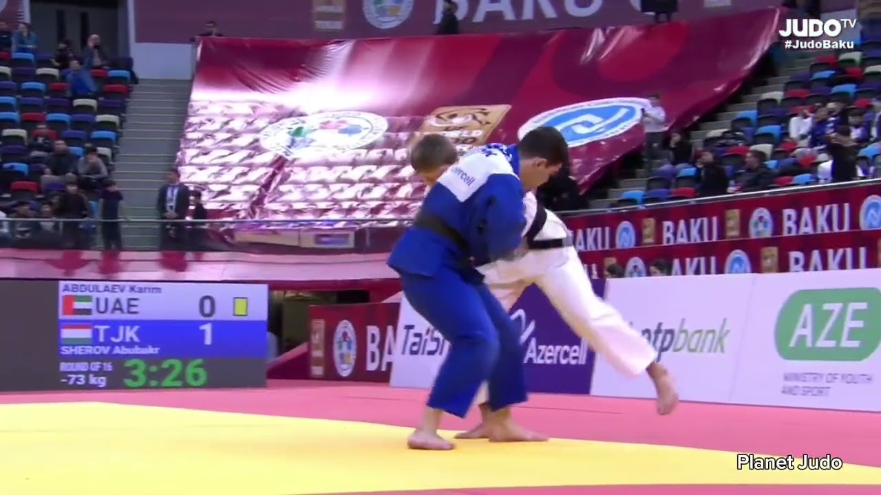Karim ABDULAEV 🇦🇪 🆚️ Abubakr SHEROV 🇹🇯 | 3 раунд/-73кг | Большой Шлем Баку 2024