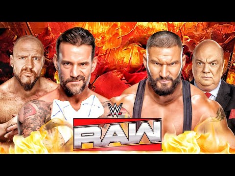 CM Punk vs Bron Breakker Extreme Rules Match WWE RAW 2K25 - The Best In The World vs The Big Dog