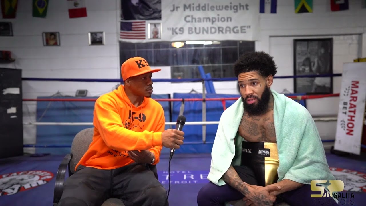 MARLON HARRINGTON INTERVIEW WITH DETROIT WORLD CHAMPION K9 BUNDRAGE