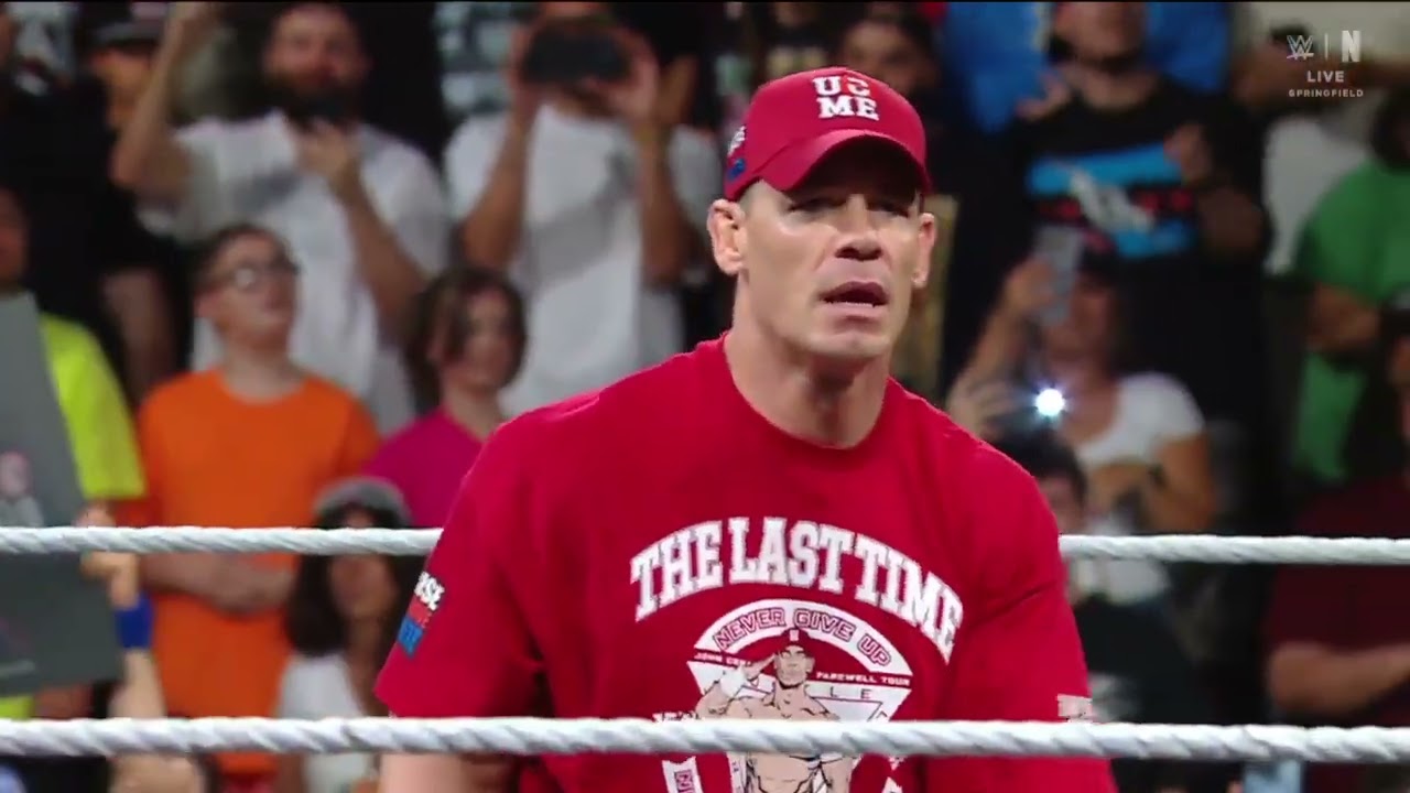 John Cena Entrance - WWE RAW 15/09/2025 background
