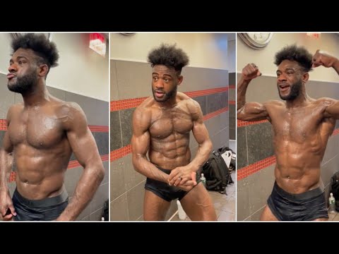 Aljamain Sterling MMA UFC training backdrop