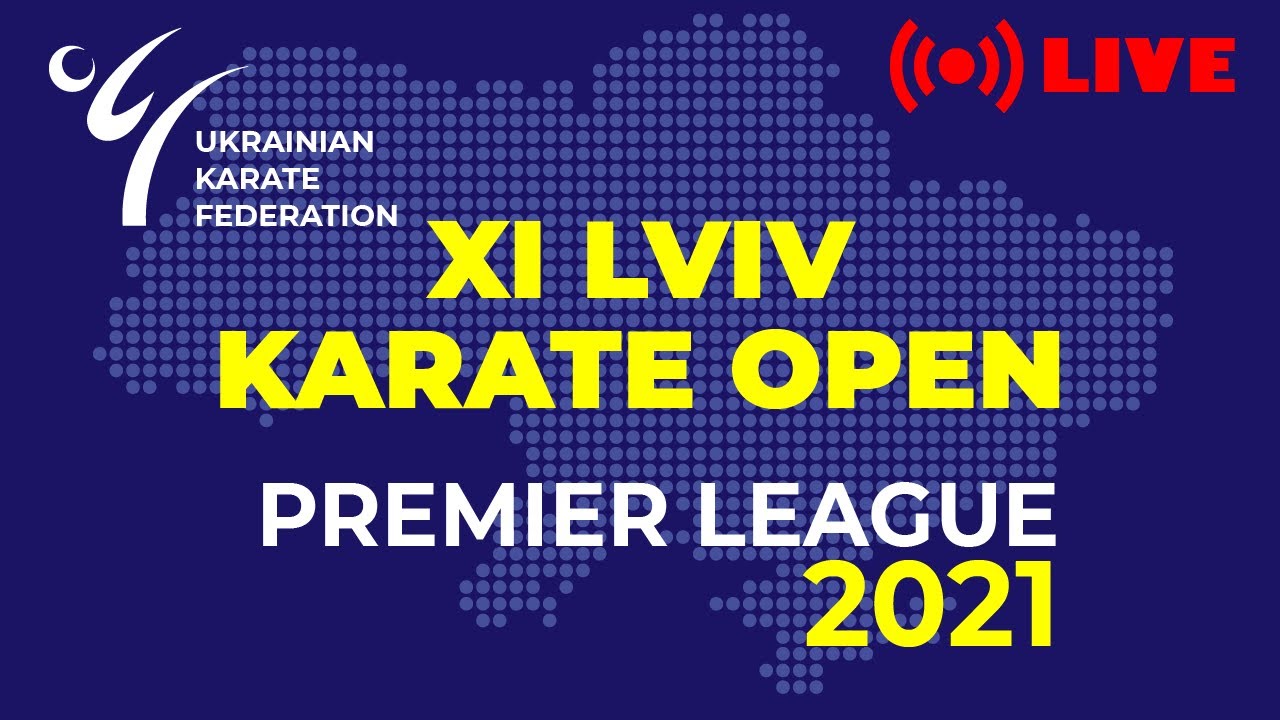 LIVE I UKF PL-XI LVIV KARATE OPEN I ТАТАМІ 1 / НАГОРОДЖЕННЯ