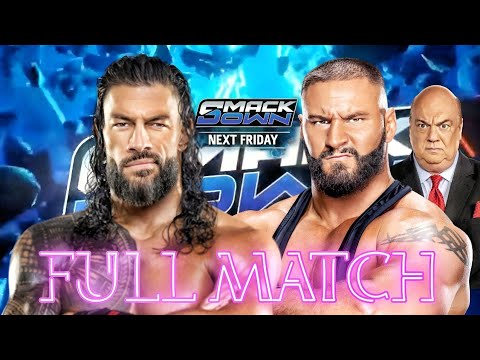 Roman Reigns vs Bron Breakker WWE SMACKDOWN 2K25 - Original Tribal Chief vs The Bron Breakker backdrop