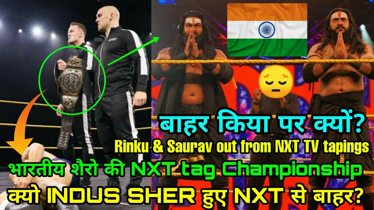 Why Rinku & Saurav (Indus Sher) Out from NXT TV Show ? Where are they now and when returning to NXT. background