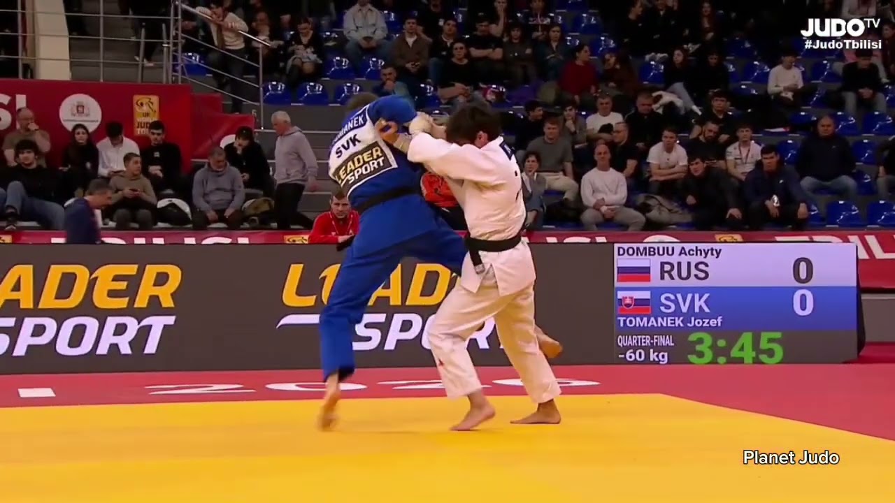 Achyty DOMBUU 🇷🇺 🆚️ Jozef TOMANEK 🇸🇰 | четвертьфинал /-60кг | Большой Шлем Тбилиси 2026
