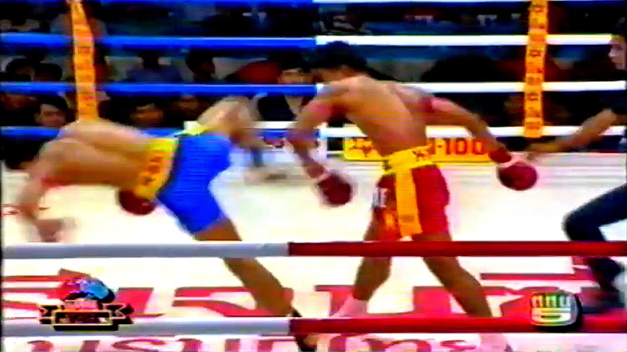 Jaroenthong Kiatbanchong's Best Trips & Sweeps | เจริญทอง เกียรติบ้านช่อง | Muay Thai background