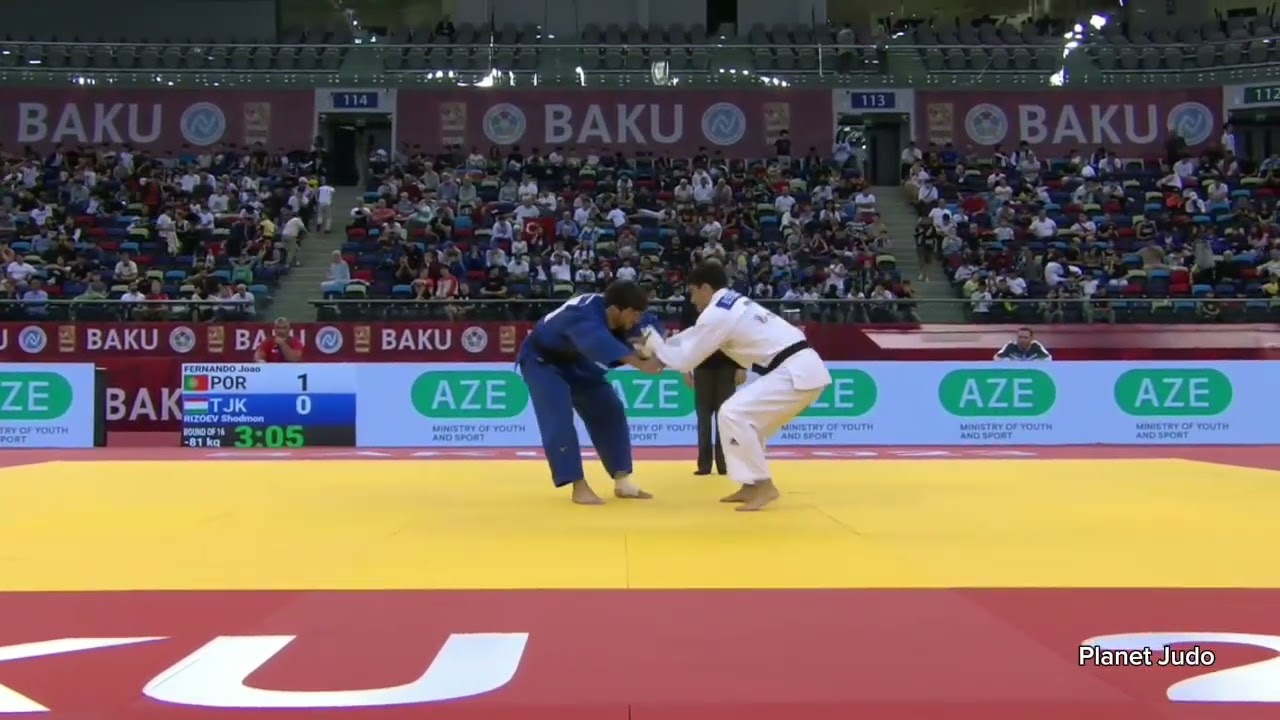 Joao FERNANDO 🇵🇹 🆚️ Shodmon RIZOEV 🇹🇯 | 3 раунд/-81кг | Большой Шлем Баку 2023