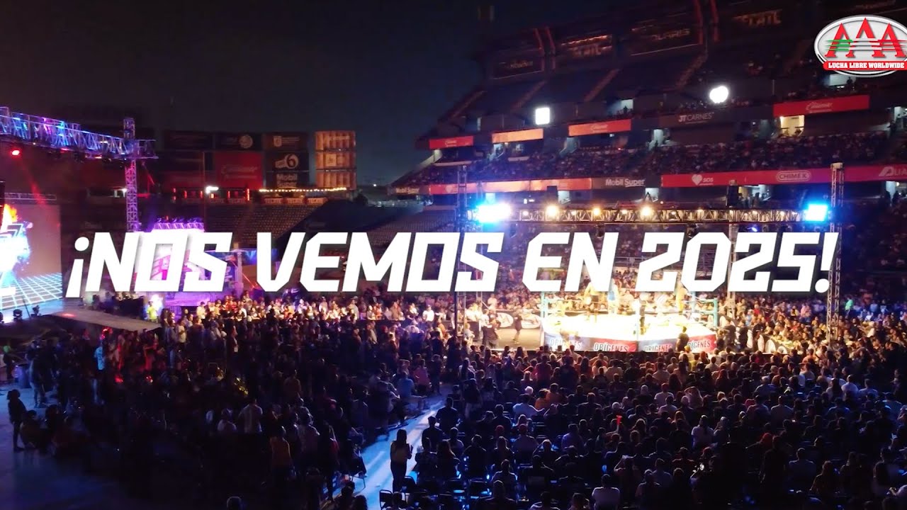 LUCHA LIBRE AAA CONQUISTA NUEVO LEÓN EN 2024 background