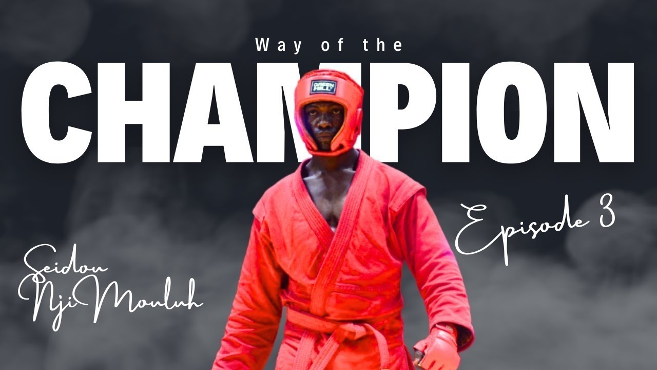 Путь чемпиона: Сейду Нжи Мулу. Анонс фильма / Way of the Champion: Seidou Nji Mouluh Announcement background