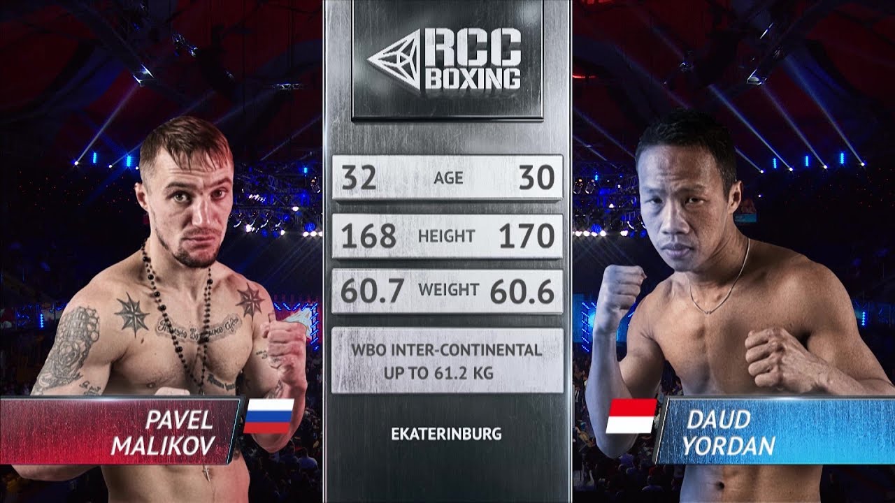 Павел Маликов vs Дауд Йордан / Pavel Malikov vs Daud Yordan background
