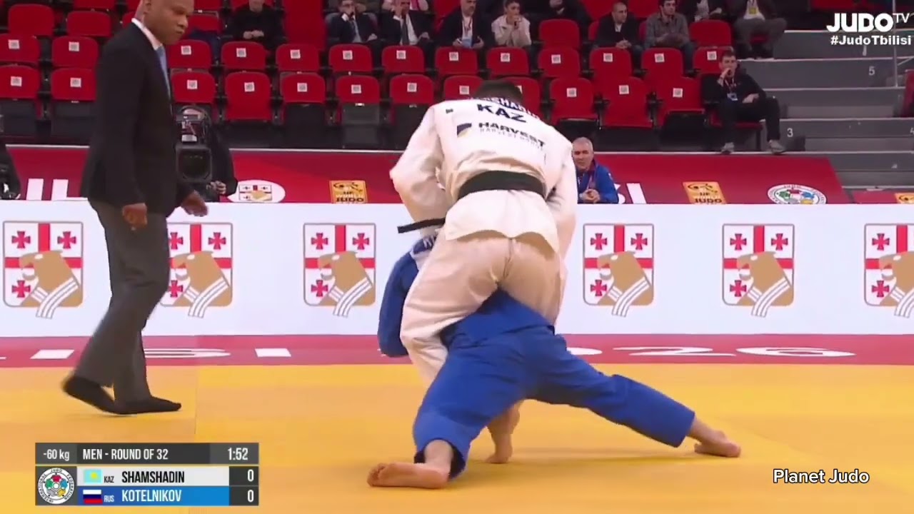 Magzhan SHAMSHADIN 🇰🇿 🆚️ Dimitrii KOTELNIKOV 🇷🇺 | 1/16финала/-60кгБольшой Шлем Тбилиси 2026
