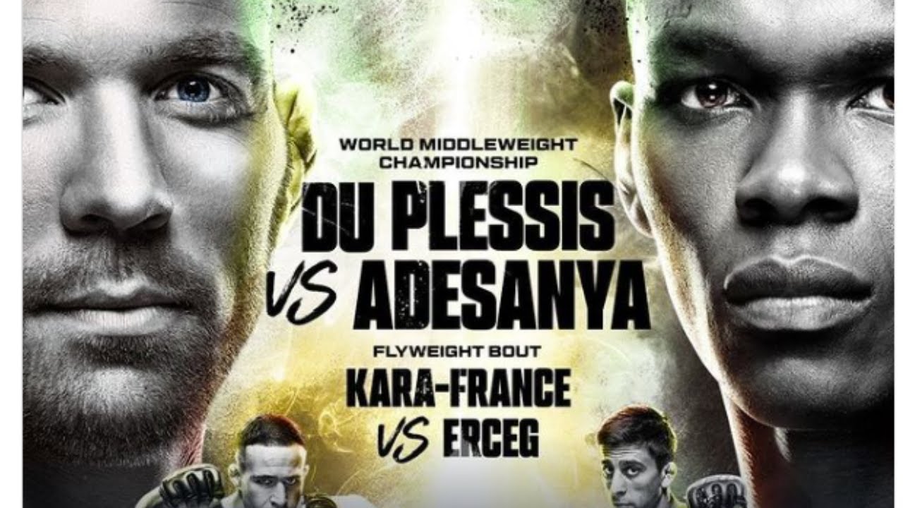 UFC 305. Israel Adesanya Big Come Back. #ufc #ufc305 #israeladesanya #dricusduplessis background