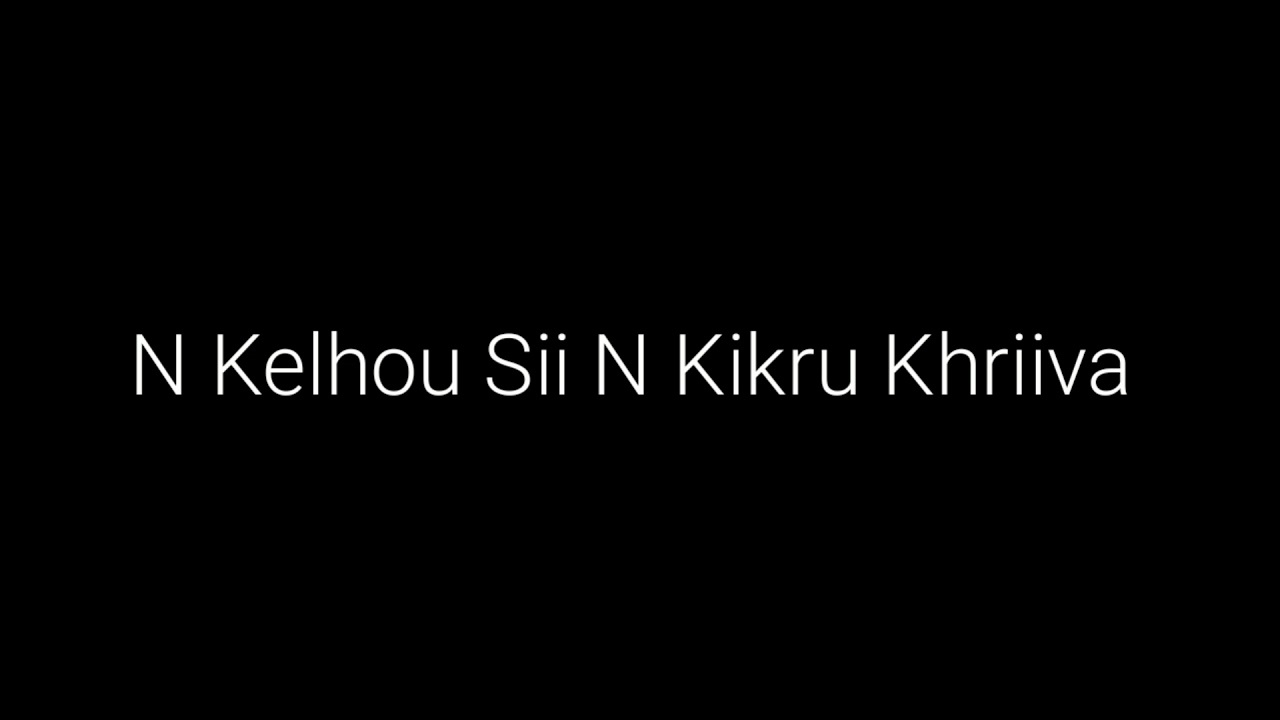 N Kelhou Sii N Kikru Khriiva (Father's Day Song) Seyie & Ado
