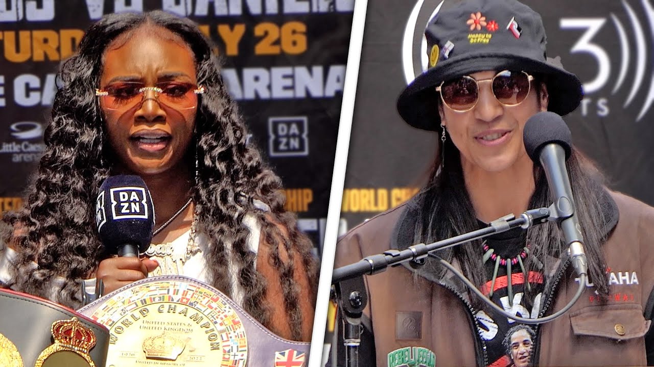 VICIOUS! Claressa Shields vs Lani Daniels • FULL FINAL PRESS CONFERENCE • DAZN Boxing
