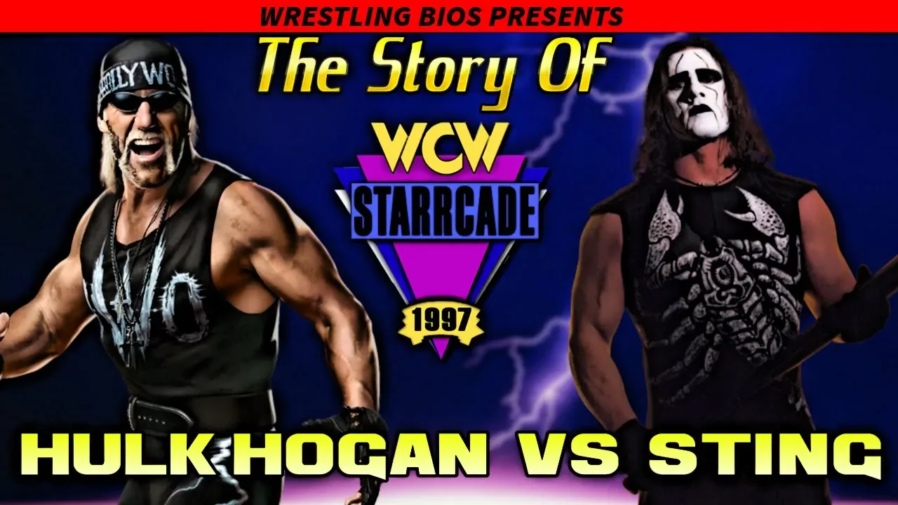 The Story of Hulk Hogan vs Sting - WCW Starrcade 1997 background