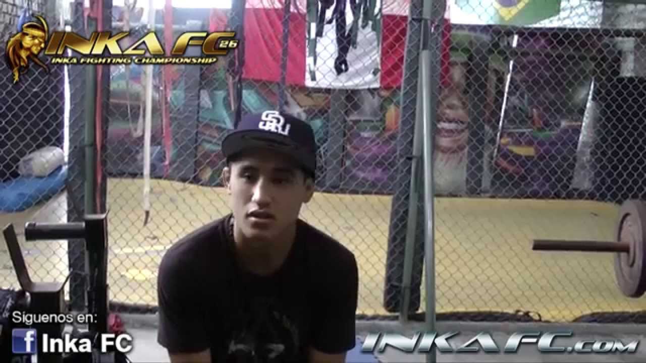 INKA FC 26: RENZO MENDEZ ESTÁ MUY ENTUSTIASMADO POR SU PELEA Y ASEGURA DAR LO MEJOR backdrop
