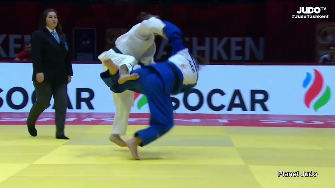 Daria KURBONMAMADOVA 🇷🇺 🆚️ Fidan ALIZADA 🇦🇿 | 1/8финала/-57кг | Большой Шлем Ташкент 2024