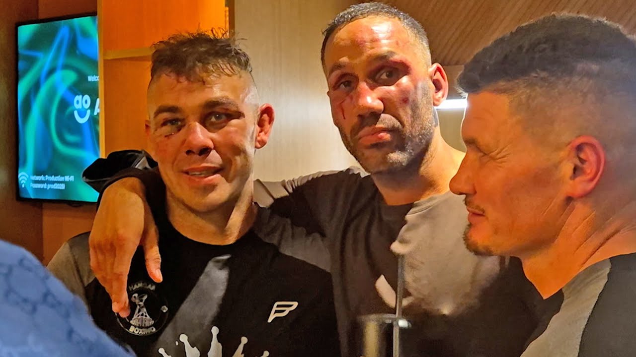 BASHED UP James DeGale AFTER BAREKNUCKLE BRAWL: 'LOOK AT MY TOOTH!!' backdrop