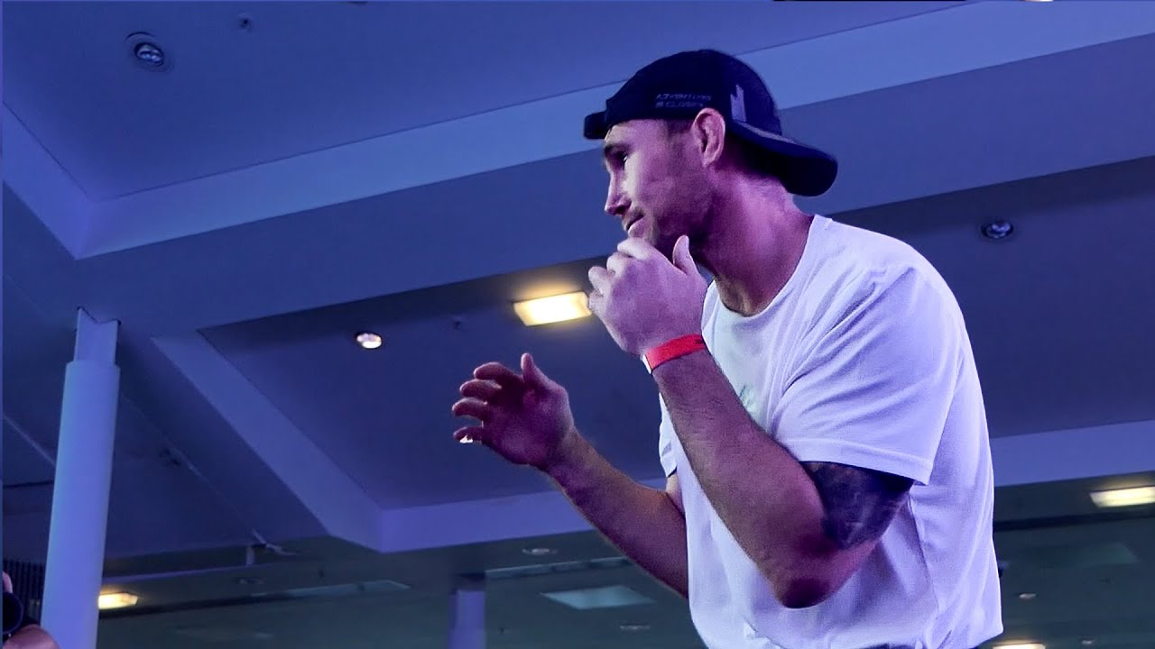 HAYMAKERS! Darren Till • FULL OPEN WORKOUT vs. Luke Rockhold | DAZN Boxing background