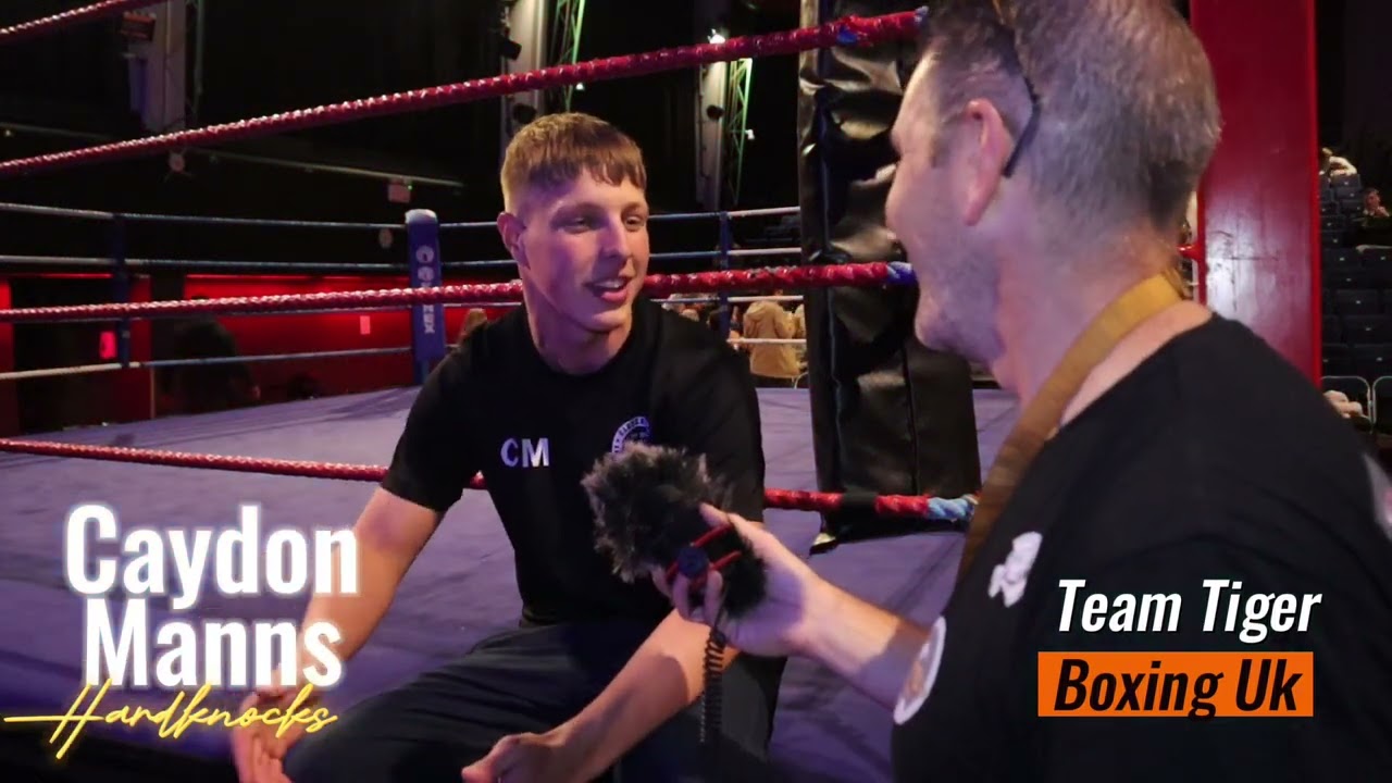 We meet Exeter boxer Caydon Manns! background