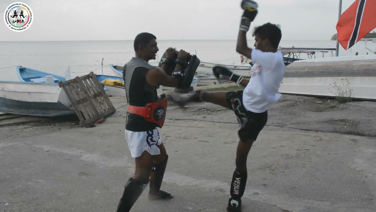#MuaythaiConnects2.0 Art of 8 Limbs and Wai Kru from Trinidad and Tobago background
