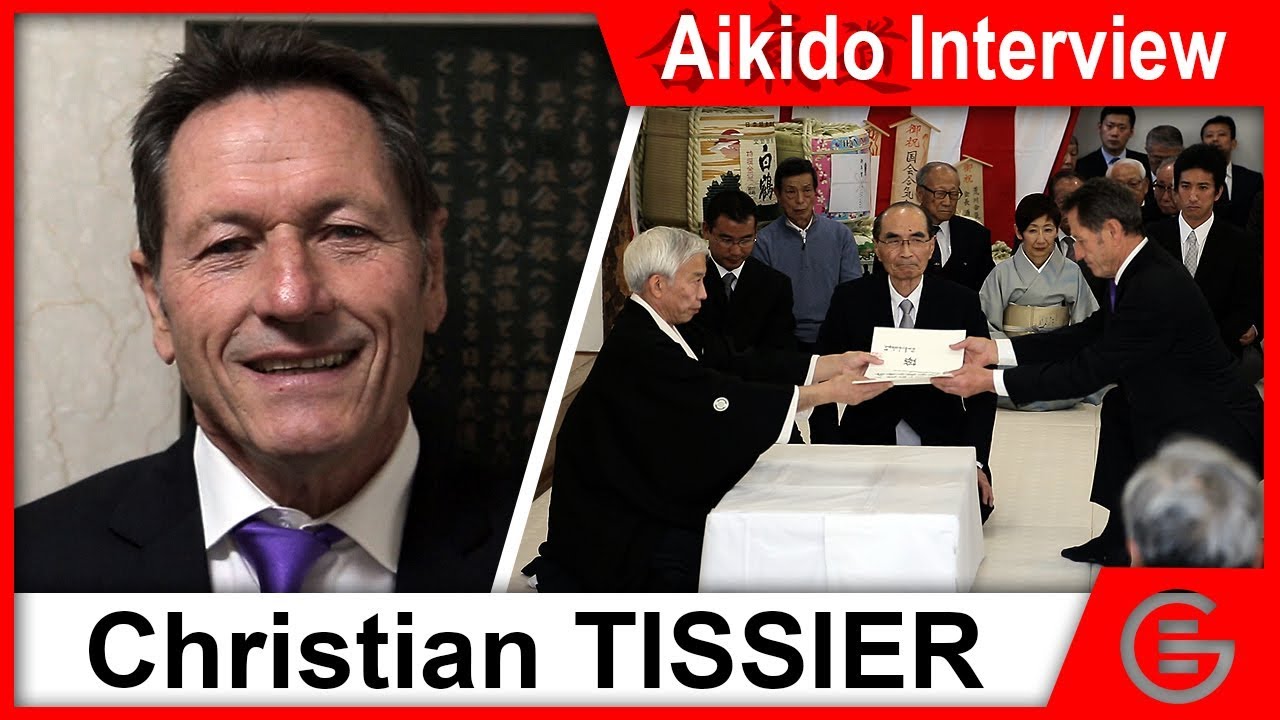 Christian TISSIER - 8th Dan Promotion - Aikido Interview background