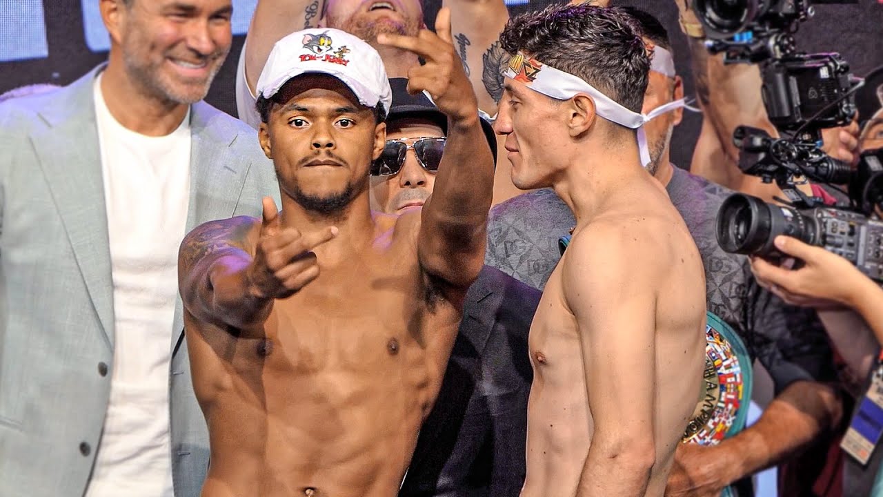 HEATED!! Shakur Stevenson vs. William Zepeda • FULL WEIGH IN & FINAL FACE OFF | DAZN Boxing