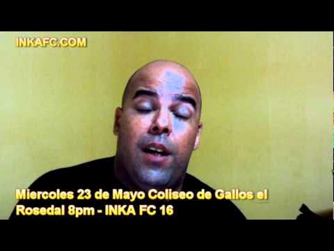 Ben Reiter cara a cara ante el gigante Joao Paulo - inka fc 16 -23 de mayo 8pm background