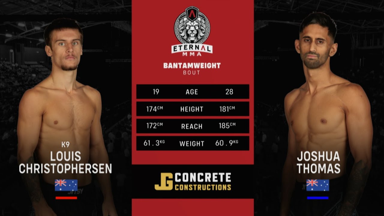 Eternal MMA 93: Louis Christophersen VS Joshua Thomas | FULL FIGHT