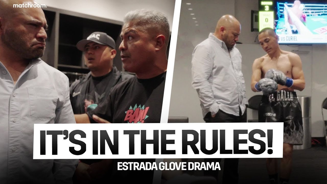 "There's No AGREEMENT!" Team Bam Rodriguez Make Estrada Take Off Gloves background