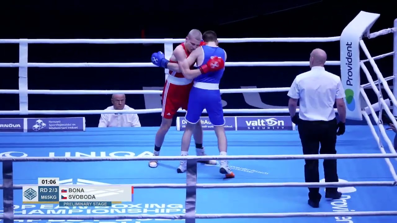Juraj Bóna (SVK) vs. Adam Svoboda (CZE) European U23 Championships 2025 (65kg)