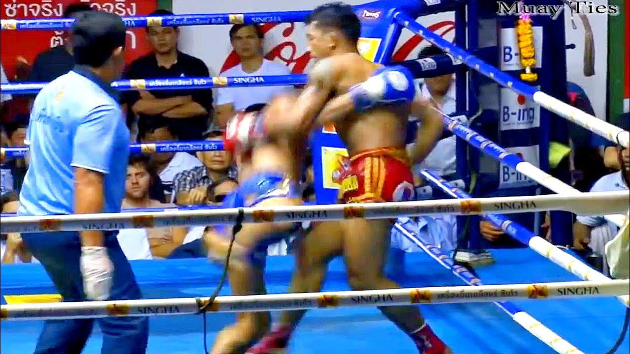 110 Descents From the Clinch | Muay Thai background