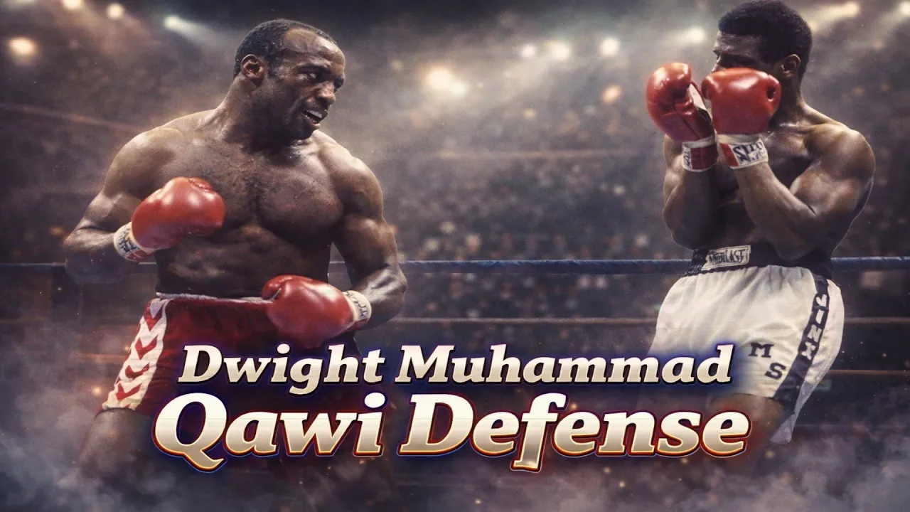Dwight Muhammad Qawi - Defensive Slips & Counters background