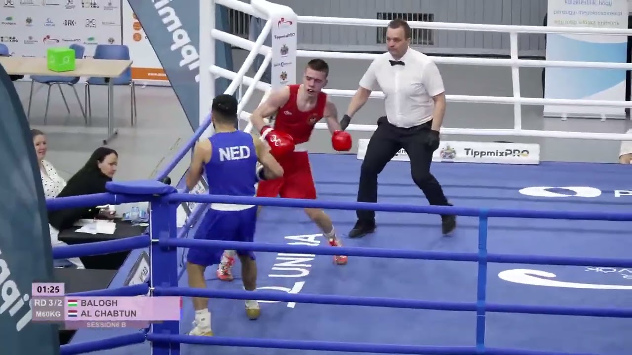 Mahmoud Al-Chabtoun (NED) vs. Márk Balogh (HUN) Bocskai István Memorial 2026 QF's (60kg)