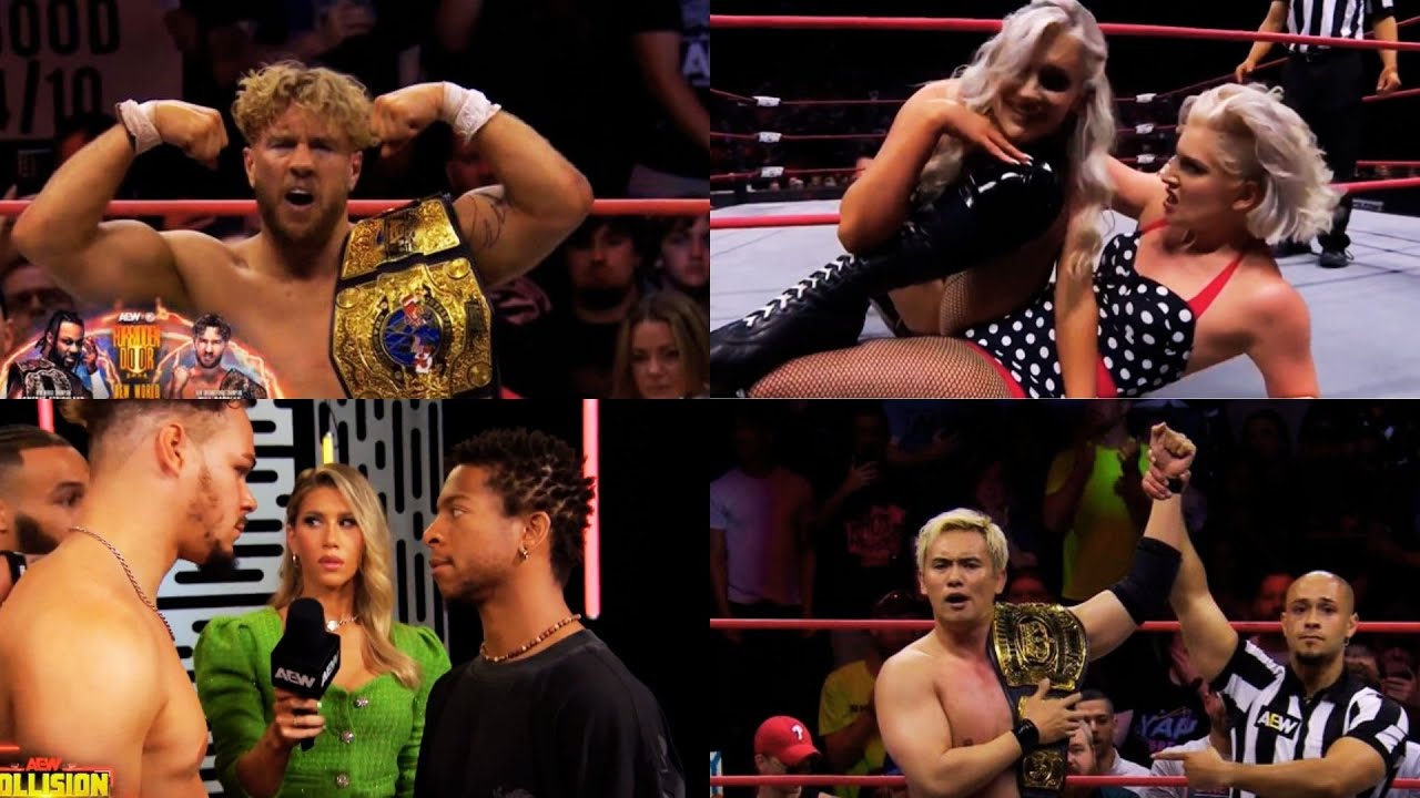 AEW Collision 06/22/24 Results- Will Ospreay Wins, Toni/Mariah Chemistry, Okada Wins, Lio-Dante π₯π₯ backdrop