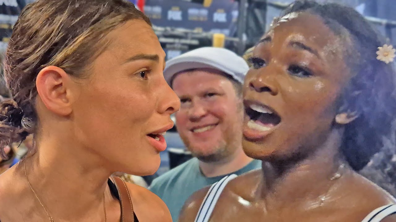 ANGRY! Claressa Shields EXPOSES 'SPY': 'F******G KNOCK YOU OUT!' background