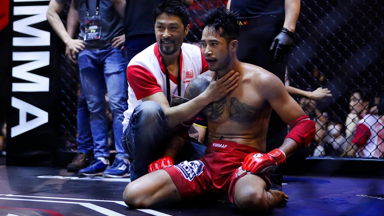 Đòn rờ ve cực nặng của đệ tử Johnny Trí Nguyễn & Cách phản đòn của Vũ Lê Văn | MMA LION Championship