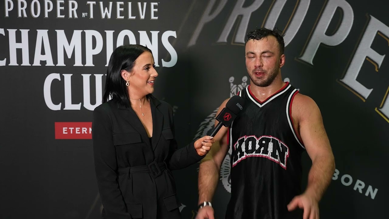 Eternal MMA 81: Viktor Lyall Post Fight Interview
